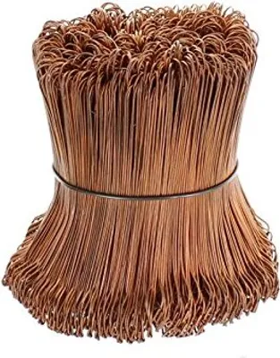 Produktbild von Betonbindedraht Drilldraht doppelt 1000 Stück Bund 120 x 1,0 mm Betondraht Dr...