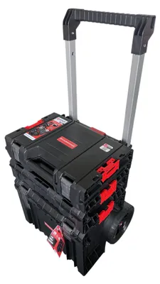 Image de Qbrick System PRO Set 7 2.0 Plus Set de chariot à outils + PRO Toolcase + PRO Box 130 2.0 + PRO Cart 2.0 Plus 410 x 400 x 610 mm