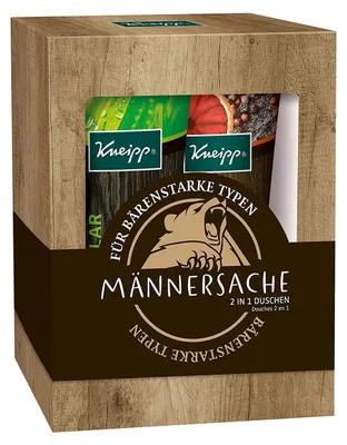 Zdjęcie produktu dla Kneipp 918889, Żel pod prysznic, 200 ml, Dorośli, Mężczyźni, Ciało i włosy, Skóra uniwersalna