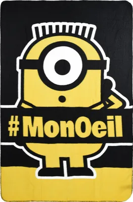 Produktbild von Minions Monoeil Polardecke 100x150cm