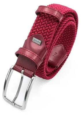 Produktbild von Navigare Herrenledergürtel Elastisch Nylon Elasthan Metallschnalle Casual Bianco 100 110x3.5x1 cm A3077_BIA_100