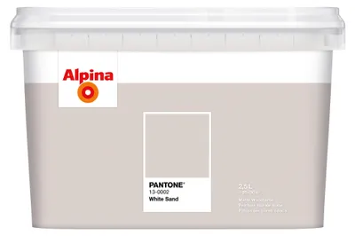 Produktbild von Alpina PANTONE® White Sand 2,5 Liter
