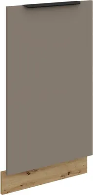 Obrázek produktu pro Dvířka pro vestavnou myčku LUNARA - 45x72 cm, tmavě béžové / dub artisan