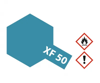 Produktbild von Tamiya Farbe XF-50 Feldblau matt 10ml