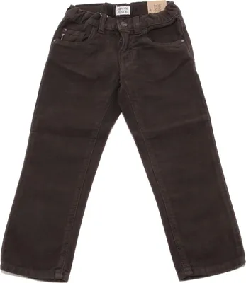 Zdjęcie produktu dla 8195U pantalone bimbo ARMANI JUNIOR fustagno brown marrone pant kid boy