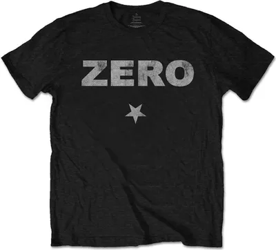 Produktbild von The Smashing Pumpkins - "Zero" T-Shirt für Herren/Damen Uni RO2055 (L) (Schwarz)