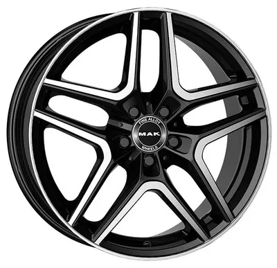 Obrázek produktu pro litá kola MAK AURUM 9x19 5x112 ET 57 BLACK MIRROR