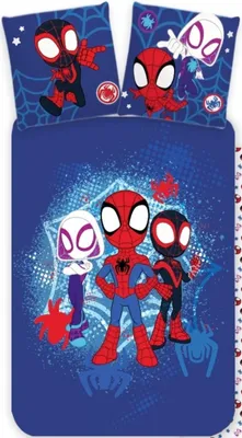 Produktbild von Marvel Spidey - Wende-Bettwäsche-Set, 135x200 & 80x80