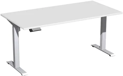 Produktbild von Elektro-Hubtisch höhenverstellbar, 1600x800x740-1175, Lichtgrau/Silber