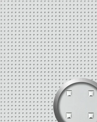 Produktbild von WallFace 10053 3D QUAD Wandpaneel Quadrat Einrichtungs Design silber | 2,60 qm