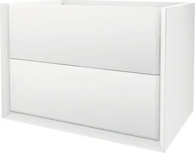 Produktbild von Baden Haus Waschtischunterschrank Bellagio BxHxT 70 x 51 x 46 cm Frontfarbe weiß matt matt