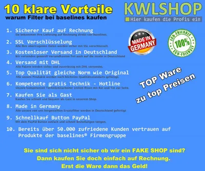 Produktbild von Ersatzfiltermatten G4 für Vallox KWL 095, für Zu- und Abluft   Verpackungseinheit: 20 Stück
