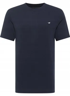 Produktbild von Mustang | Herren-T-Shirt aus Baumwolle, Mustang-Stil, Alex-Sticklogo, Größe 5XL
