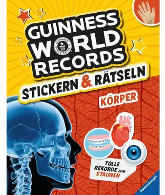 Produktbild von Guinness World Records Stickern und Rätseln: Körper