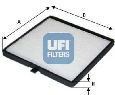 Produktbild von UFI 53.144.00 Innenraumfilter Pollenfilter für CHEVROLET MATIZ (M200, M250)