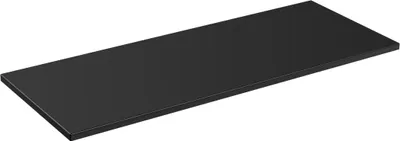 Immagine prodotto di Top per lavabo NOXERA – 120 cm – Nero opaco – Per lavabi da appoggio – Finitura elegante