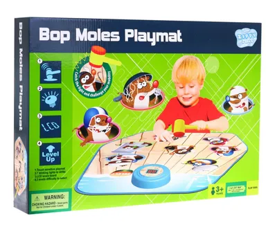 Image de Jeu d'arcade "Whack a Mole" pour les enfants à partir de 3 ans. Tapis interactif + marteau + atteindre la cible