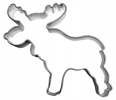 Image de EkoForemki Renifer Forma do ciastek 15 cm