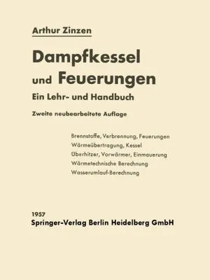 Obrázok produktu pre Dampfkessel und Feuerungen