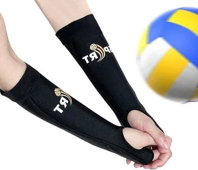 Image de Manchette de protection pour le bras de volley-ball, manchon de compression pour femmes et hommes