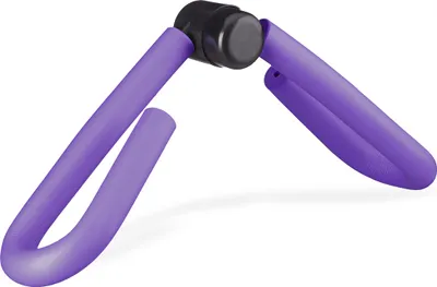 Zdjęcie produktu dla Relaxdays – urządzenie do ćwiczeń ud, ramion i nóg, wielofunkcyjny trenażer do użytku domowego, trenażer mięśni przywodzicieli, prasa do nóg, fioletowy