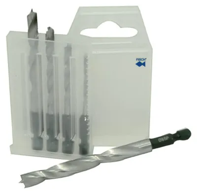 Houtspiralbohrer-Set, lang, 3-8 mm, 5-teilig