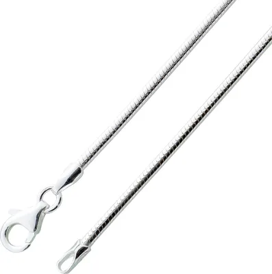 Produktbild von Schlangenkette 1,4mm Sterling Silber 925 massiv 55