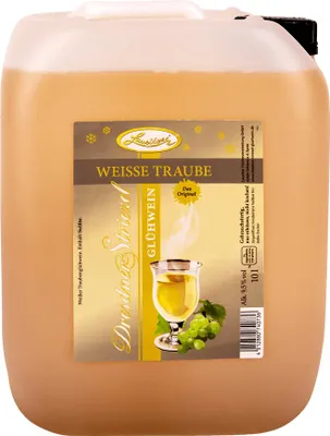 Produktbild von Dresdner Striezel Glühwein weiße Traube 10 l Kanister - Lausitzer