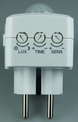 Produktbild von Zwischenstecker mit Bewegungsmelder
