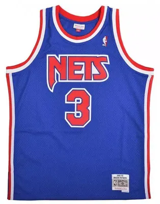 Image de Maillot NBA swingman Dražen Petrović New Jersey Nets 1992-93 Hardwood Classics M