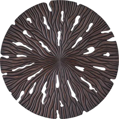 Produktbild von PTMD - Wandpaneel - Braun - 120 x 2,5 x 120 cm