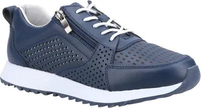 Produktbild von Fleet & Foster - Damen Sneaker "June", Wildleder FS9897 (38 EU) (Marineblau)
