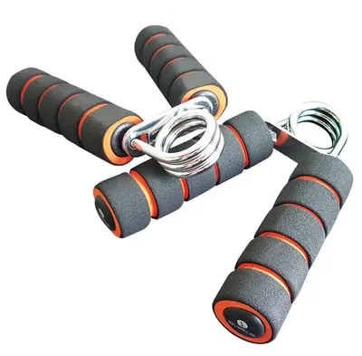 Produktbild von klemmanschläge schwarz/orange 13 cm