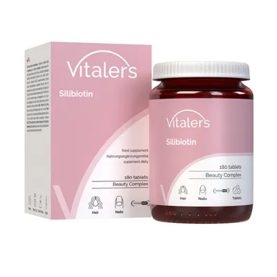 Immagine prodotto di Silibiotina Vitaler – 180 compresse, vegana, integratore per 6 mesi, senza conservanti, composizione pura