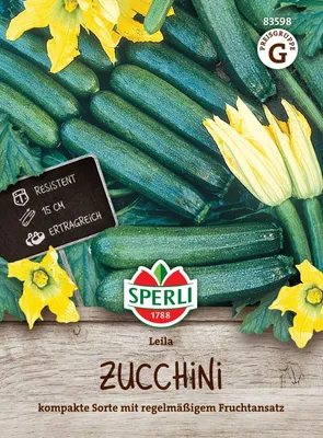 Artikelbild 2 von 'Zucchini Leila F1' aus der Kategorie Zucchinisamen