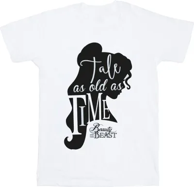 Produktbild von Disney - "Tale As Old As Time" T-Shirt für Damen BI42602 (XXL) (Weiß)