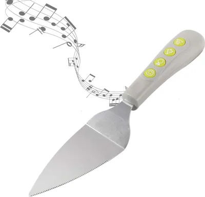Zdjęcie produktu dla I-TOTAL® Muzyczna łopatka do ciasta Nóż do ciasta z muzyką 4 piosenki