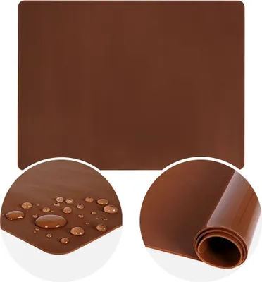 Produktbild von Silikon-Teigrolle Küchenmatte Backen Ausrollen 40 x 30 cm