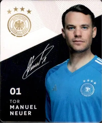 Produktbild von Karte 1 - Manuel Neuer - WM 2022 REWE
