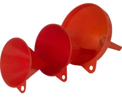 Immagine prodotto di hünersdorff 951600 hünersdorff Trichter HD-PE Set 3-teilig rot