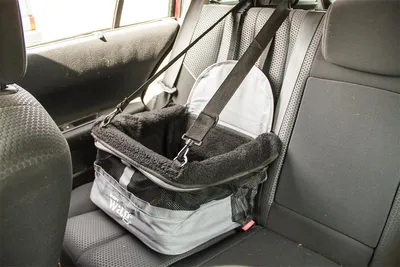 Produktbild von Henry Wag Autositz für Hunde, Hundekorb für Auto, waschbar