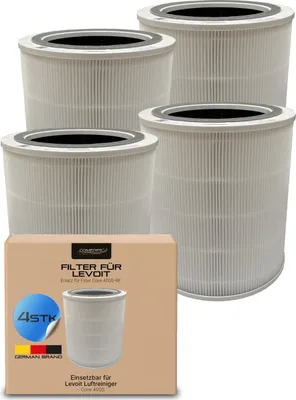 Produktbild von 4er Set Comedes Ersatzfilter passend für Levoit Core 400S