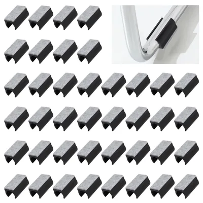 Productafbeelding van 60 stuks stoelpotjes met vilten pads, U-vormig