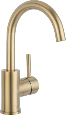 Produktbild von Ben Mandana Waschtischarmatur Drehbar Gold - Wasserhahn Bad Mischbatterie für