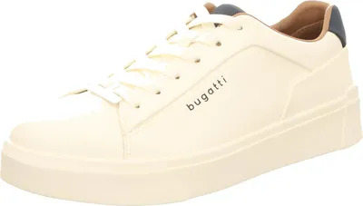 Image de Bugatti Gunter Chaussures de sport à lacets pour hommes Blanc Loisirs, Taille:42 EU