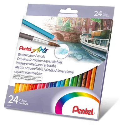 Obrázok produktu pre Kredki akwarelowe CB9-24 24 kolory