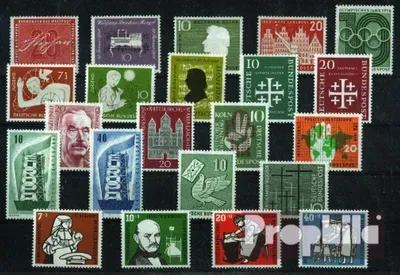 Produktbild von Briefmarken BRD (BR.Deutschland) 1956 1956 postfrisch
