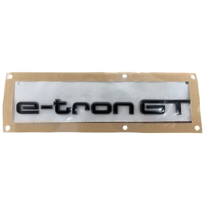 Zdjęcie produktu dla Oryginalny emblemat Audi Black Edition e-tron GT z napisem Logo w kolorze czarnym