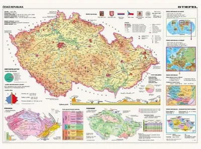 Immagine prodotto di DINO Puzzle Mappa della Repubblica Ceca 2000 pezzi