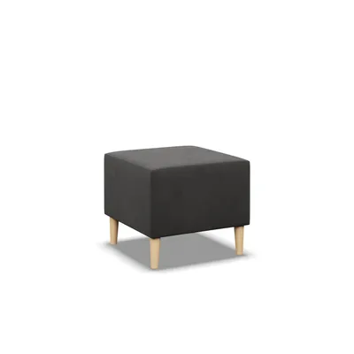 Produktbild von Pouffe-Fußhocker, wohnzimmer Sitzpouf BLANK 50x50cm Grau